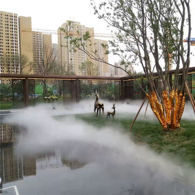灵动之源 景区喷泉水景的设计与安装艺术
